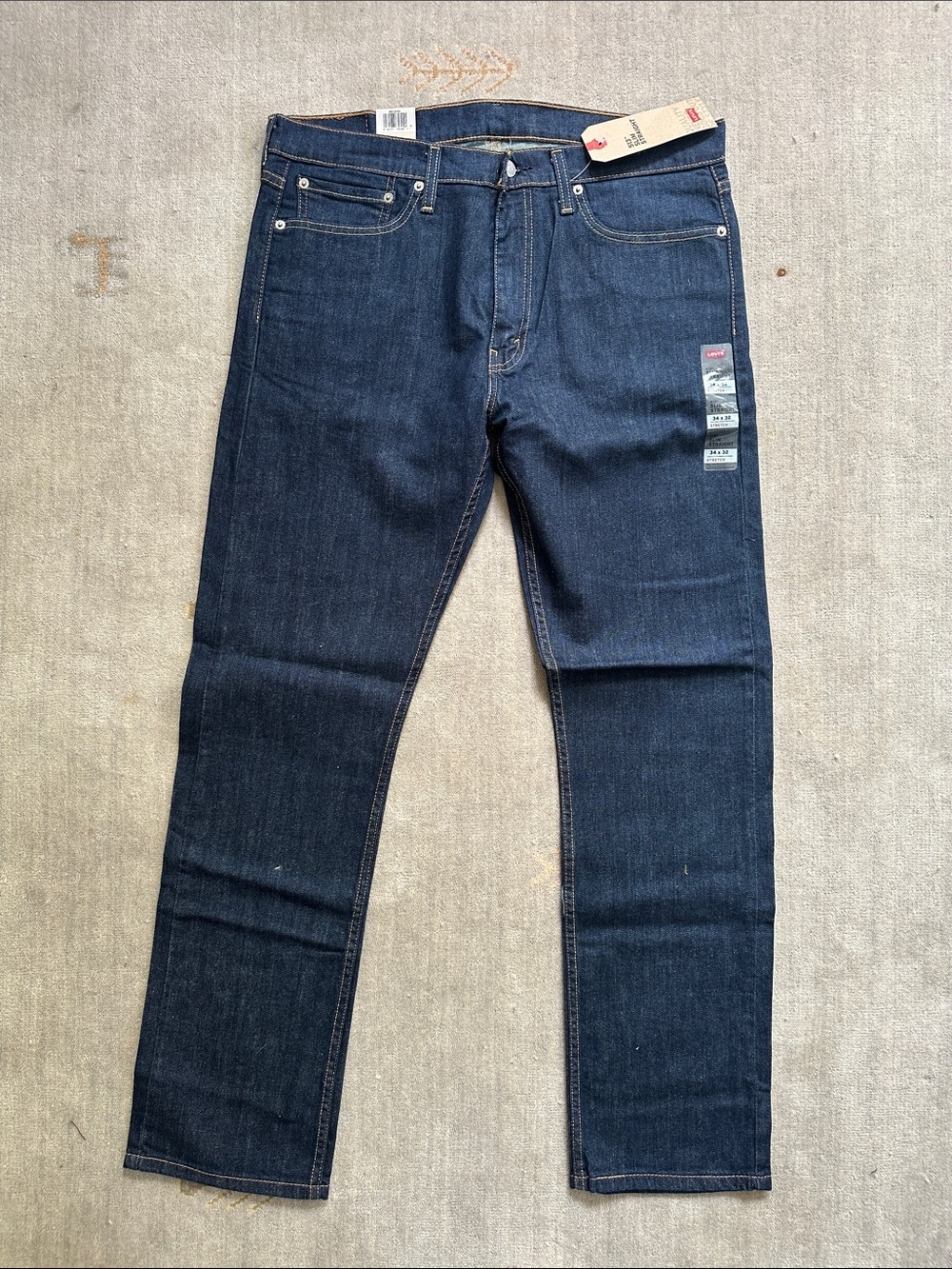 Levi's Indigo Straight Leg Jeans